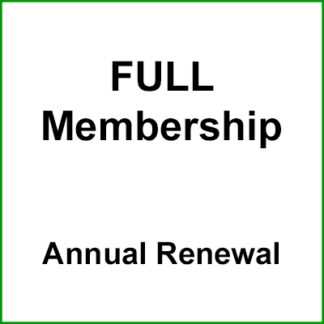 Full Membership Annual Renewal