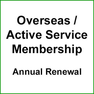 Overseas / Active Service Membership Annual Renewal